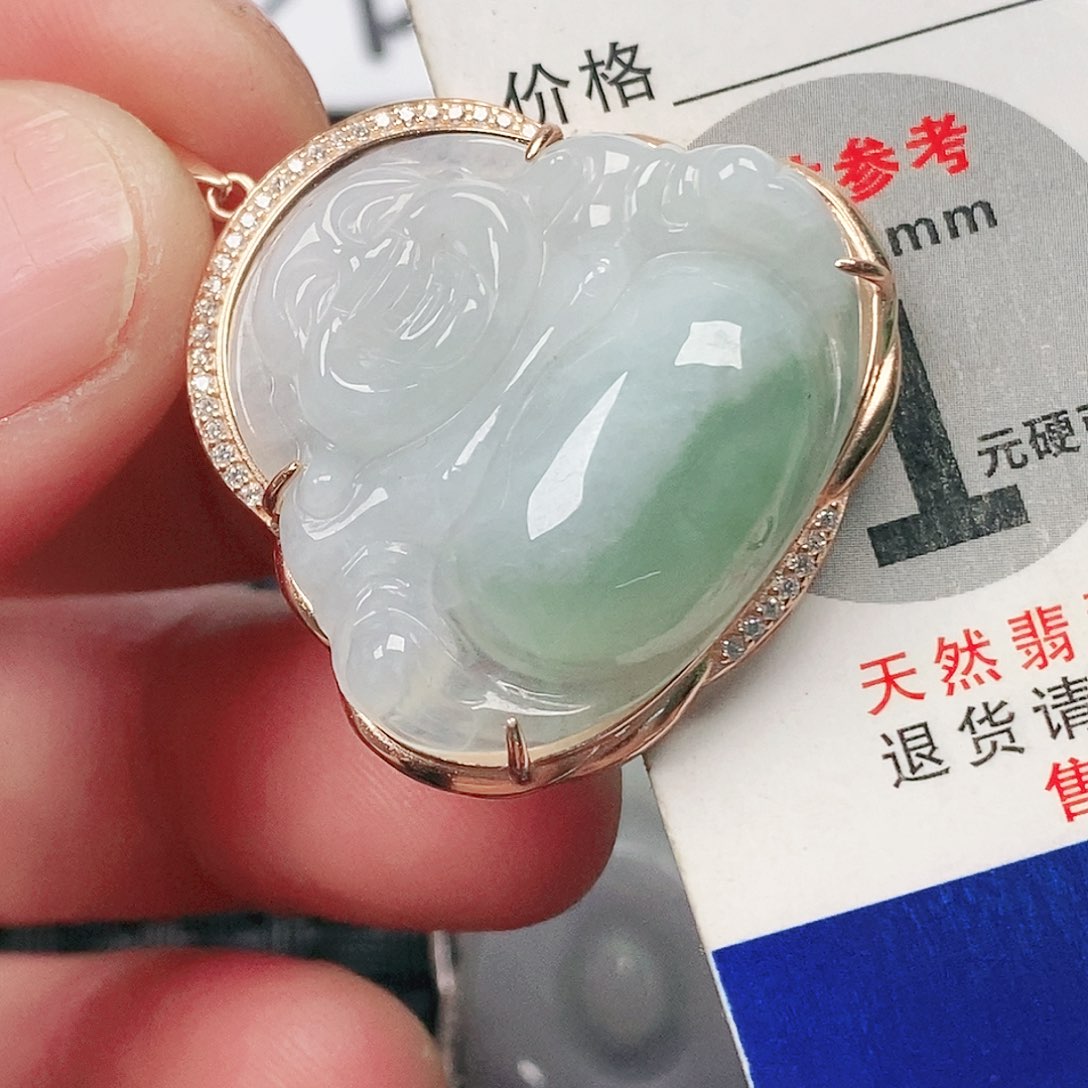 翡翠吊坠(不含链)未镶嵌