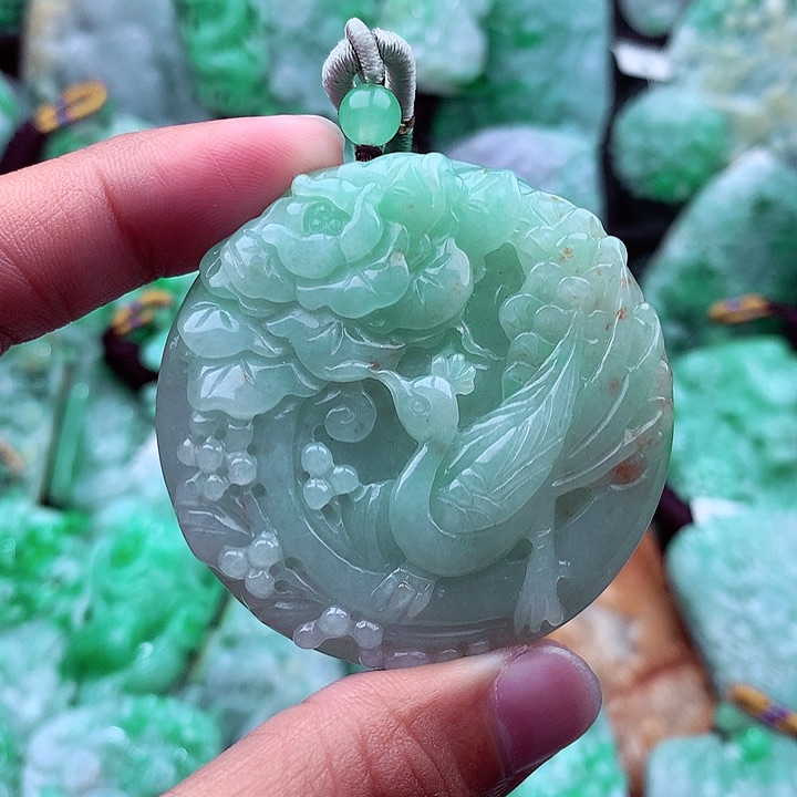 翡翠吊坠(不含链)未镶嵌