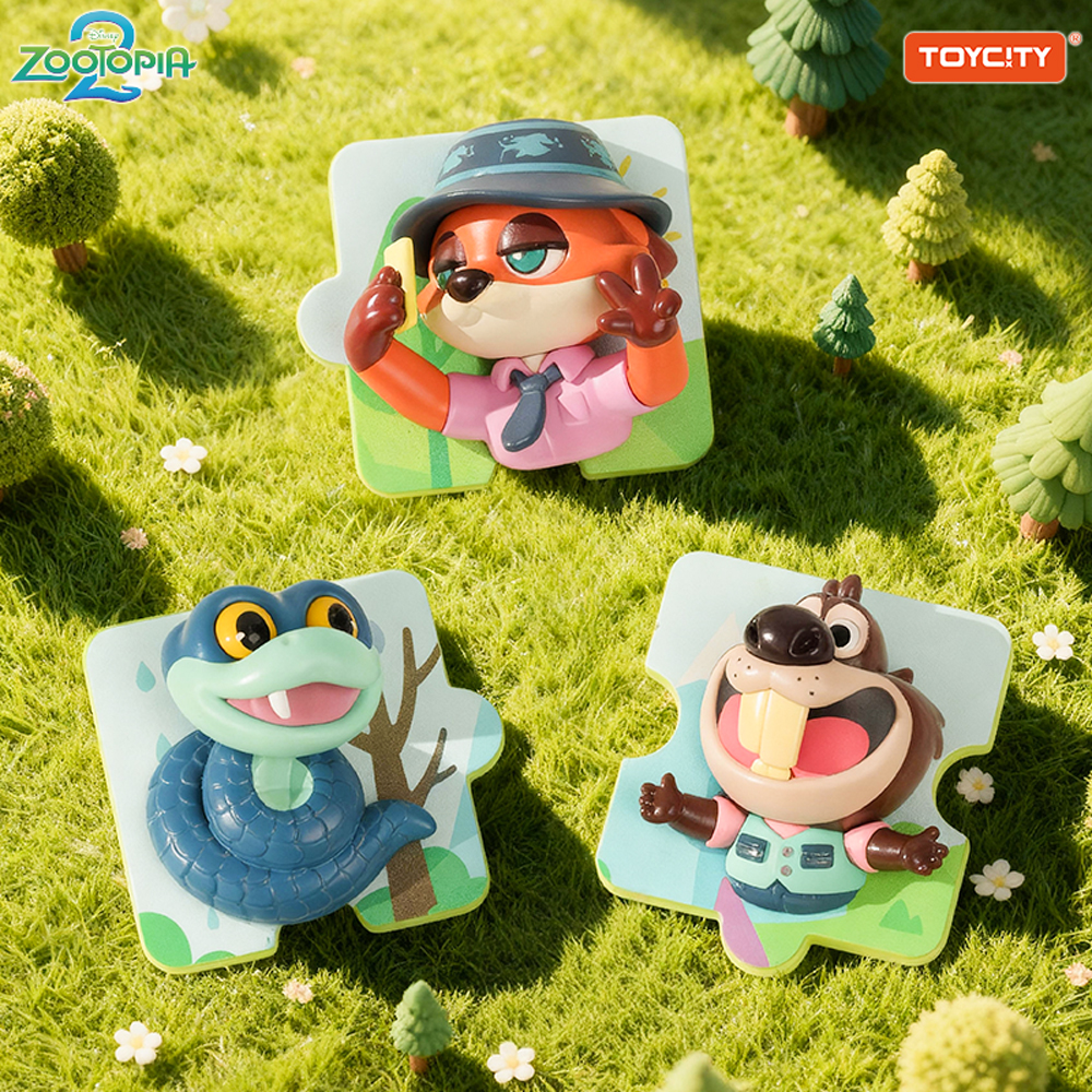 【拆盒拆袋】疯狂动物城-超级市民通行证系列盲盒精品潮玩收藏