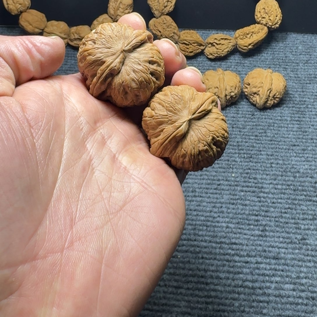 把件文玩核桃元宝39尺