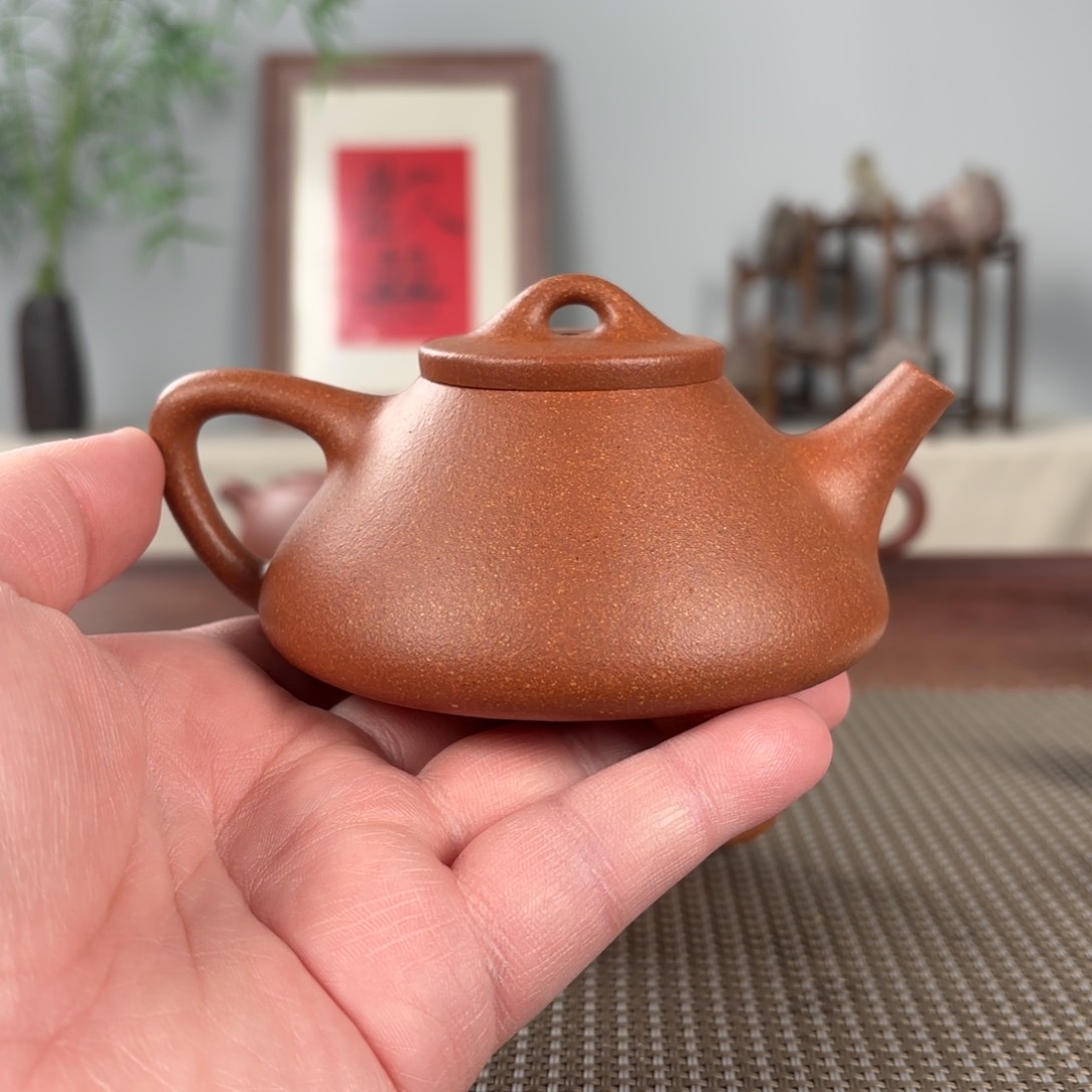 紫砂茶壶黄龙山原矿紫砂壶200