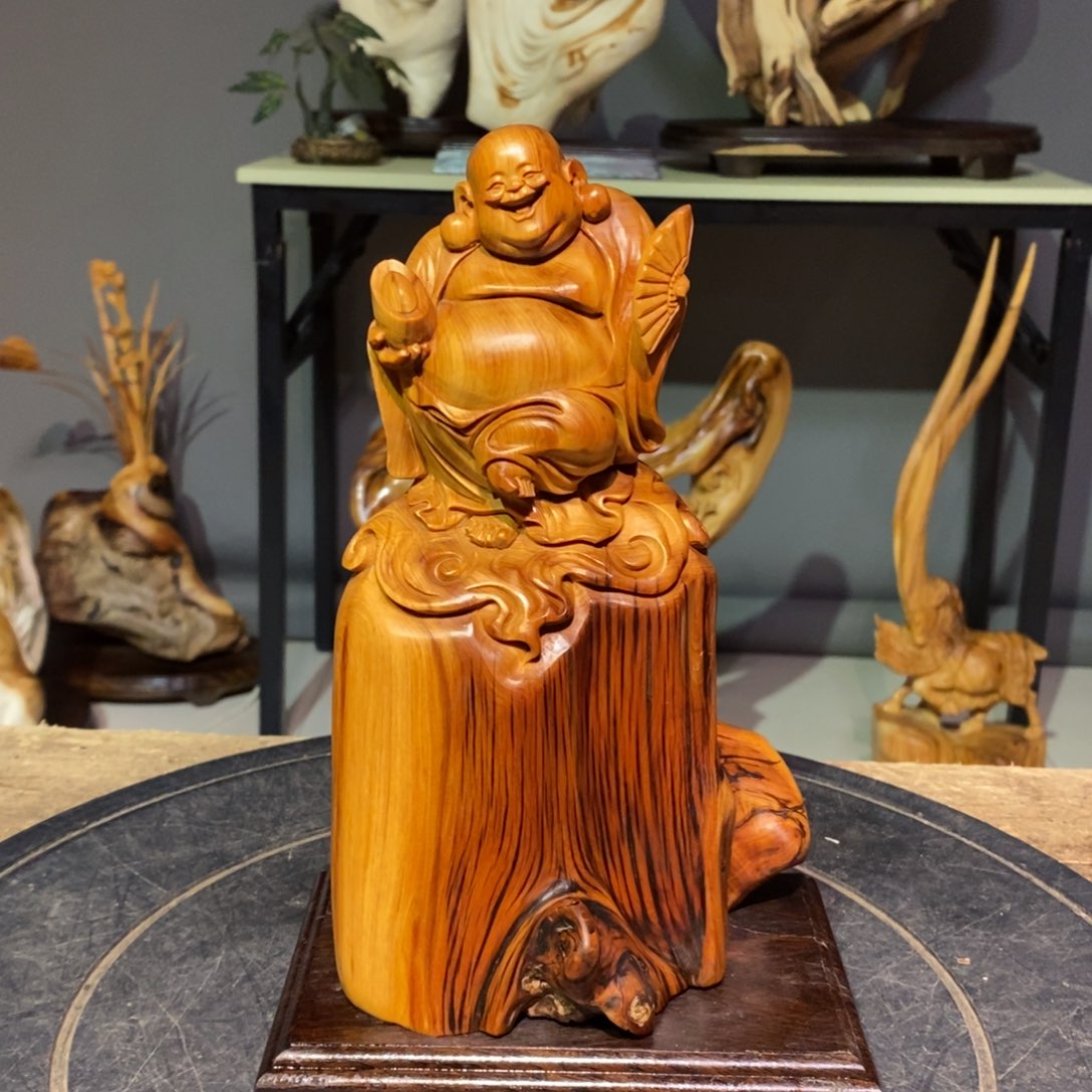 柏木（崖柏）崖柏木雕刻