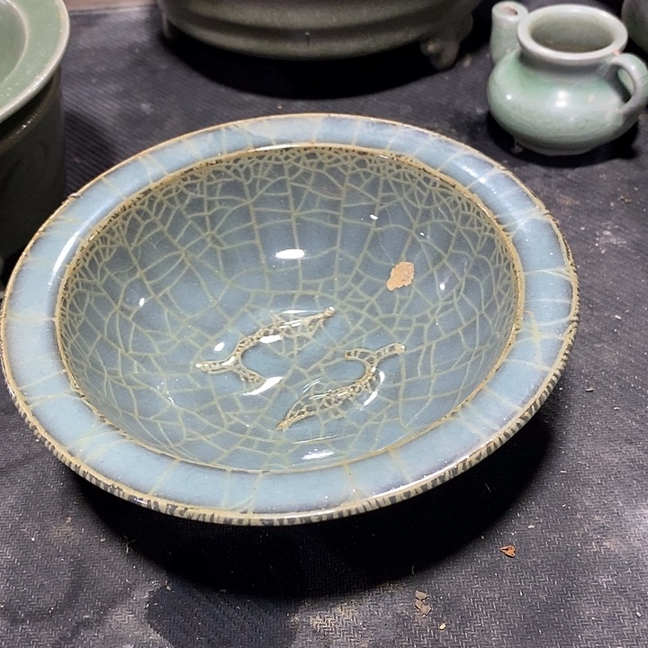 手工艺品琉璃大**形龙泉青瓷龙泉青瓷