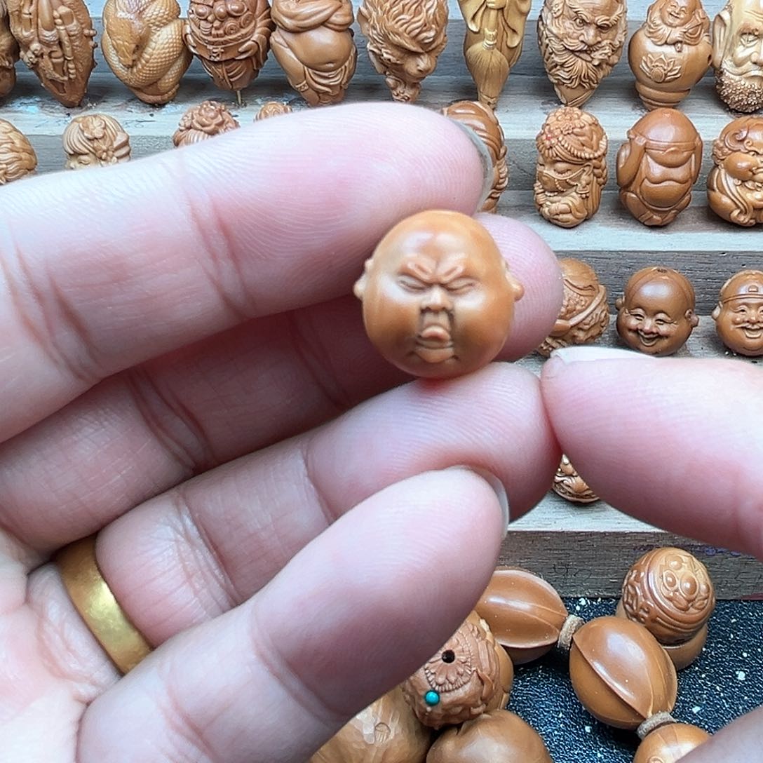 猴头核桃吊坠16百态福利