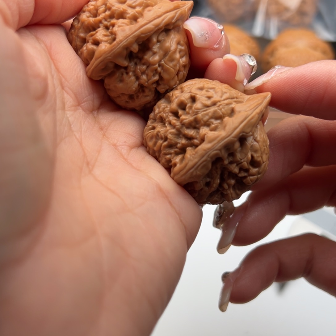 文玩核桃把件金字塔35