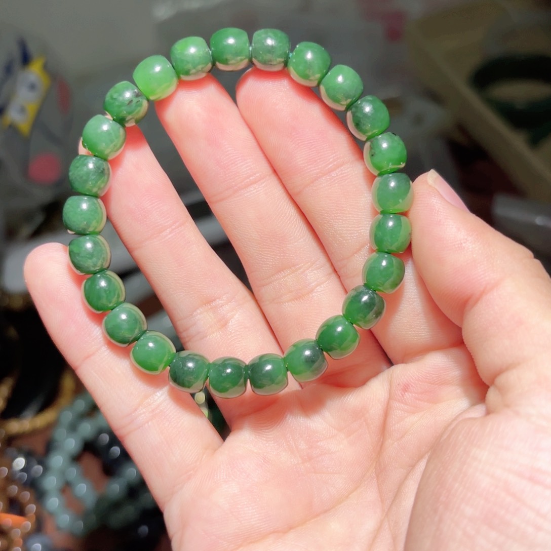 和田玉手链未镶嵌