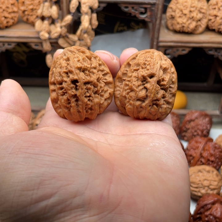 文玩核桃吊坠将军膀38