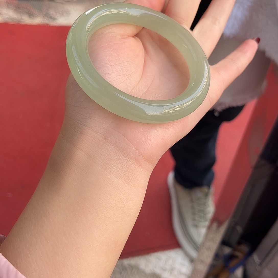 微***火东陵石未镶嵌手镯不退不换