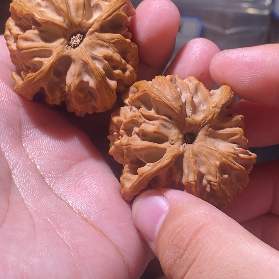 夜***雨文玩核桃吊坠43全品苹果