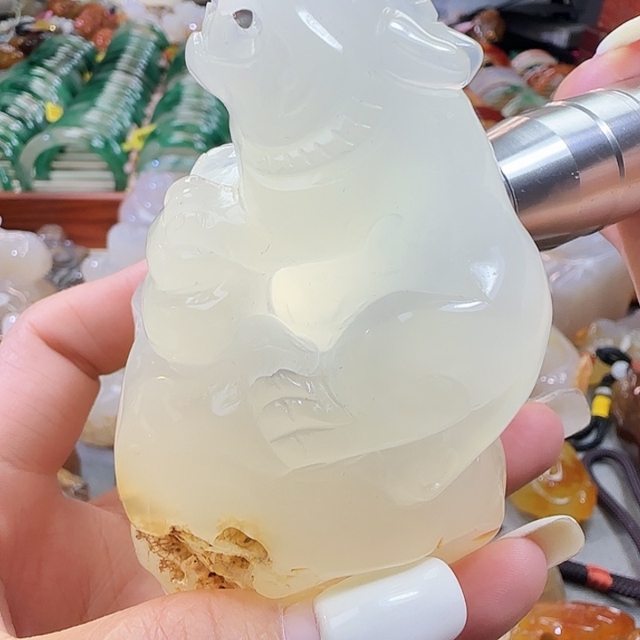 玛瑙/玉髓合金摆件