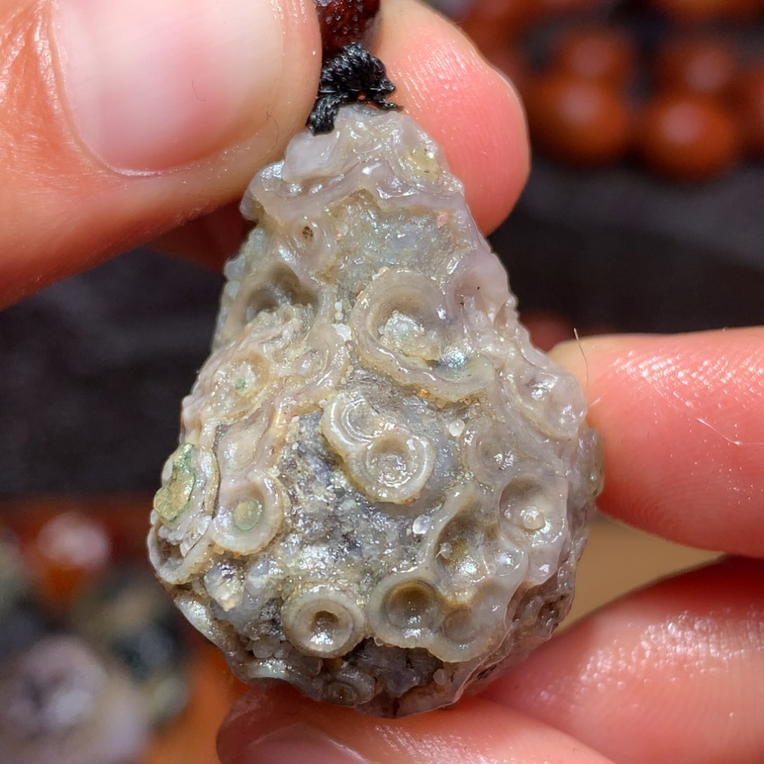 未镶嵌玛瑙/玉髓珠宝半成品