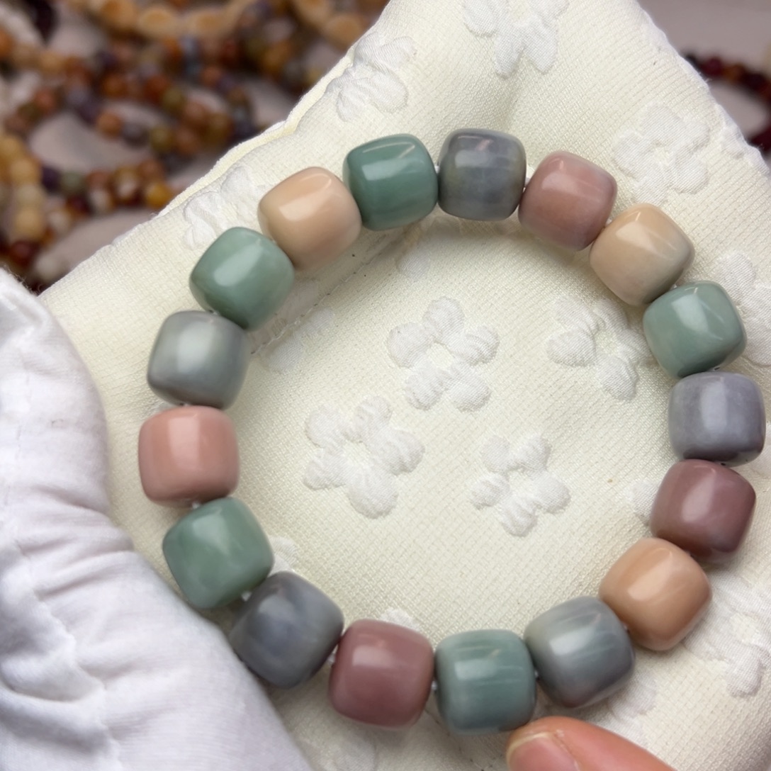 菩提根/象牙果吊坠14马卡龙105