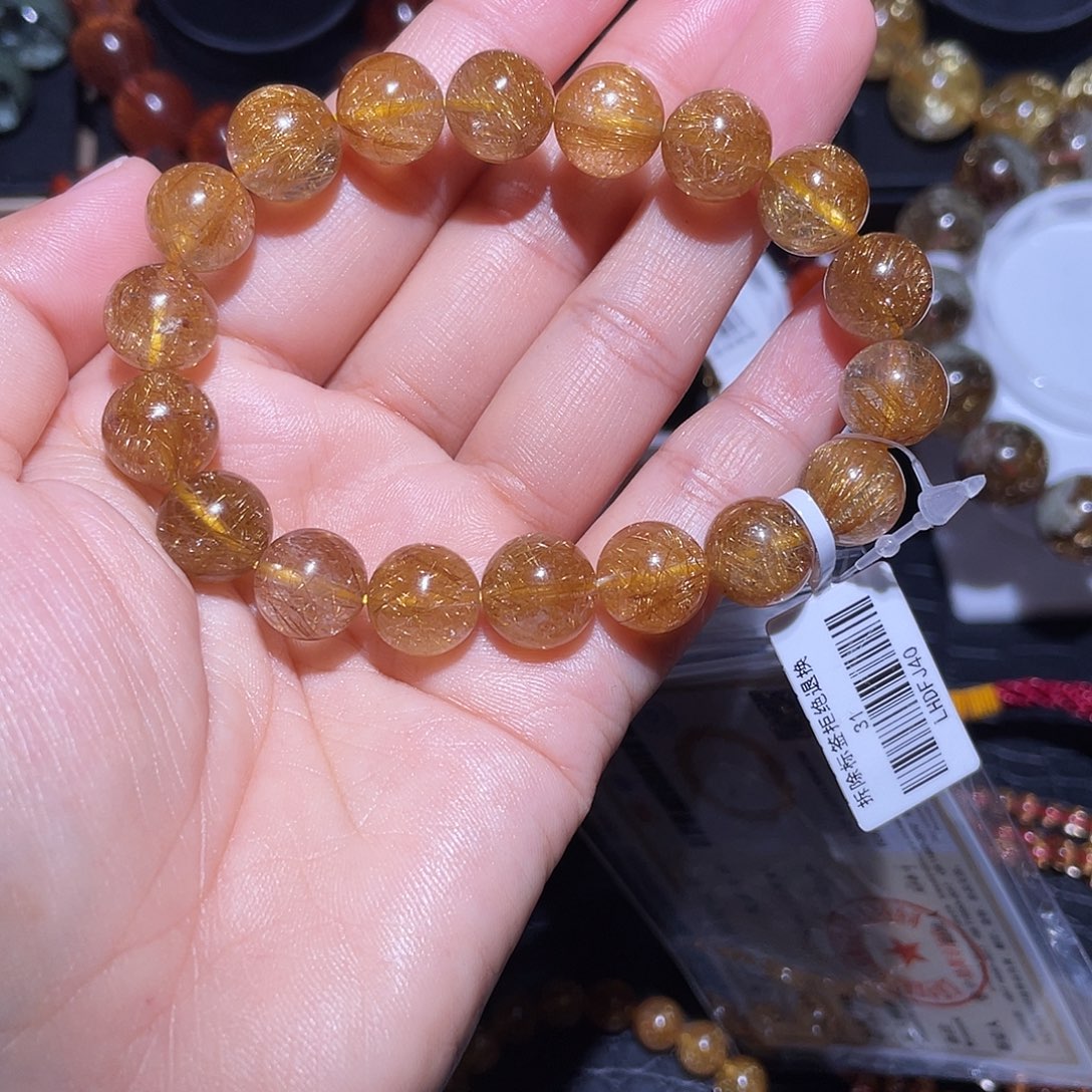 未镶嵌手链水晶发晶手链编号31