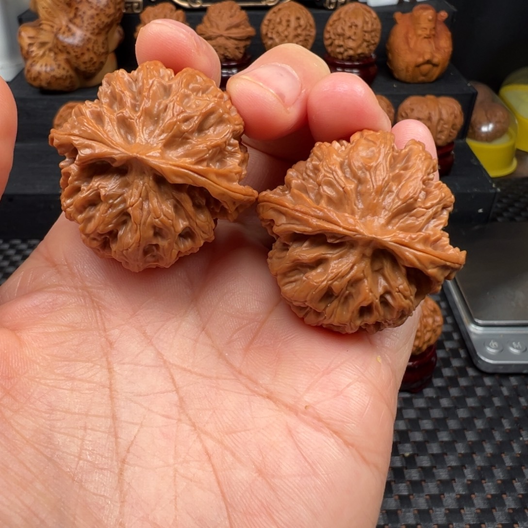 文玩核桃吊坠38全品苹果圆