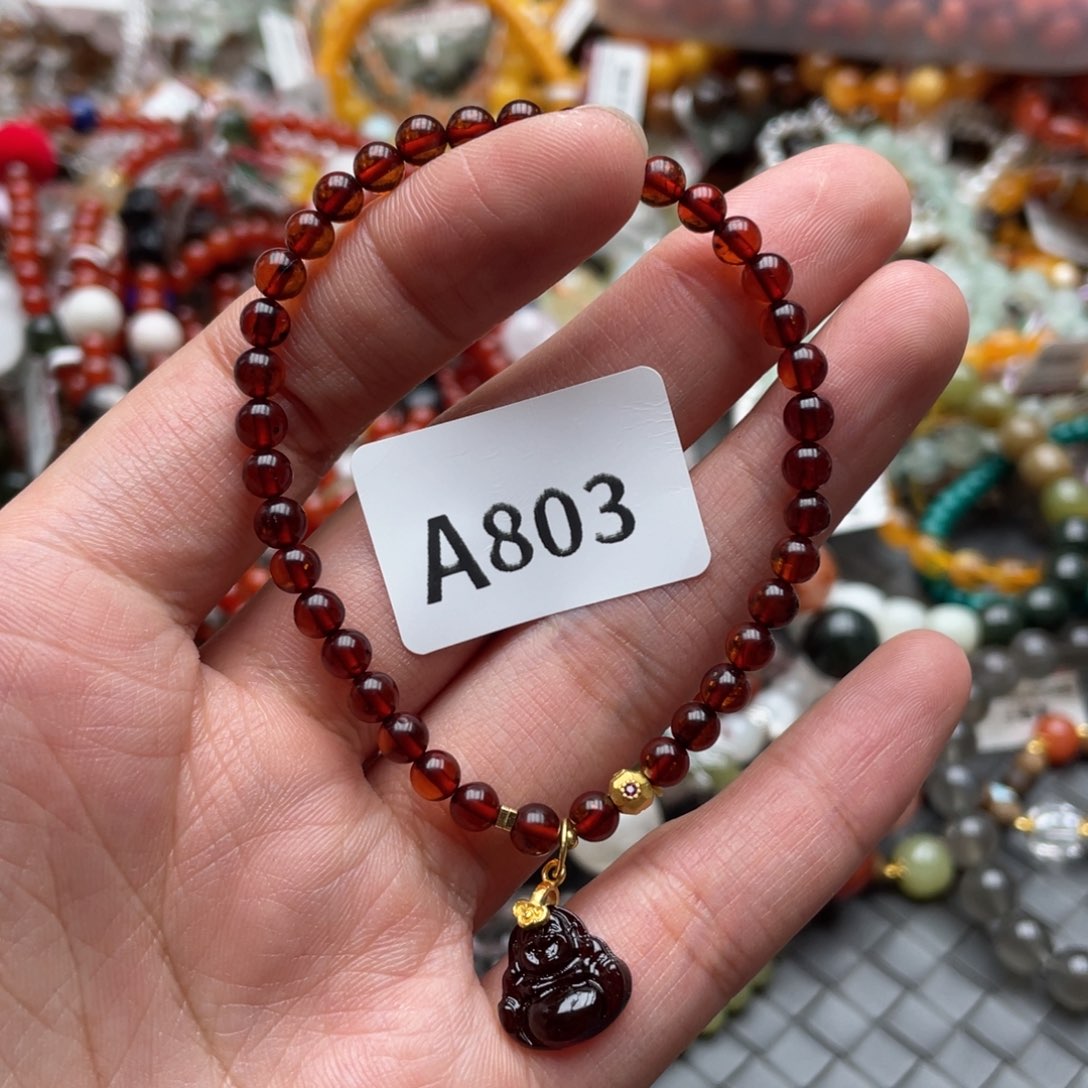 手链琥珀未镶嵌多样性