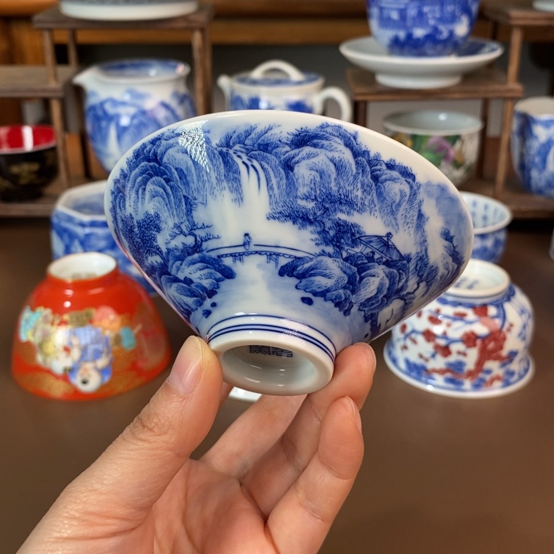 景德镇陶瓷手工手绘