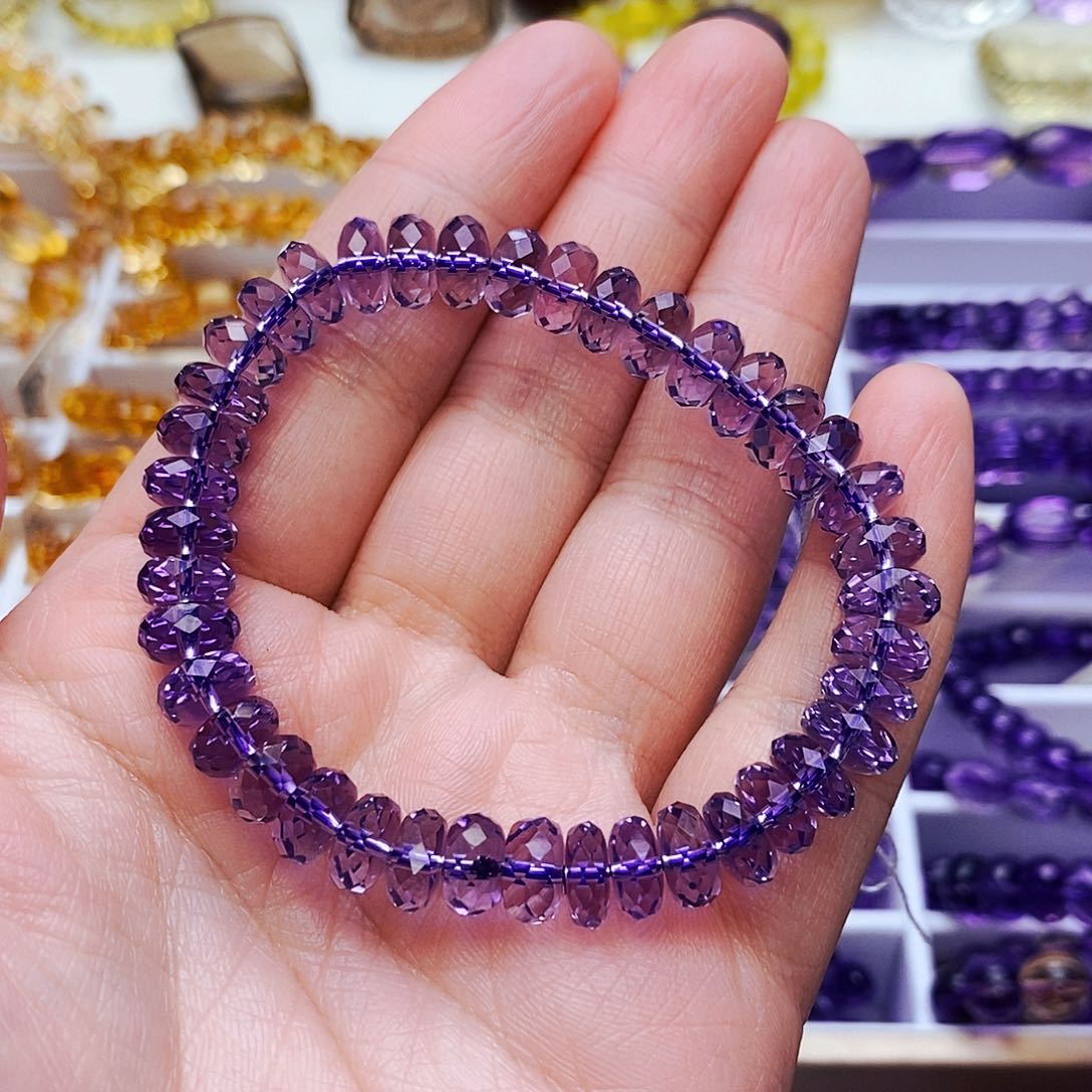 未镶嵌手串水晶樱*?天然