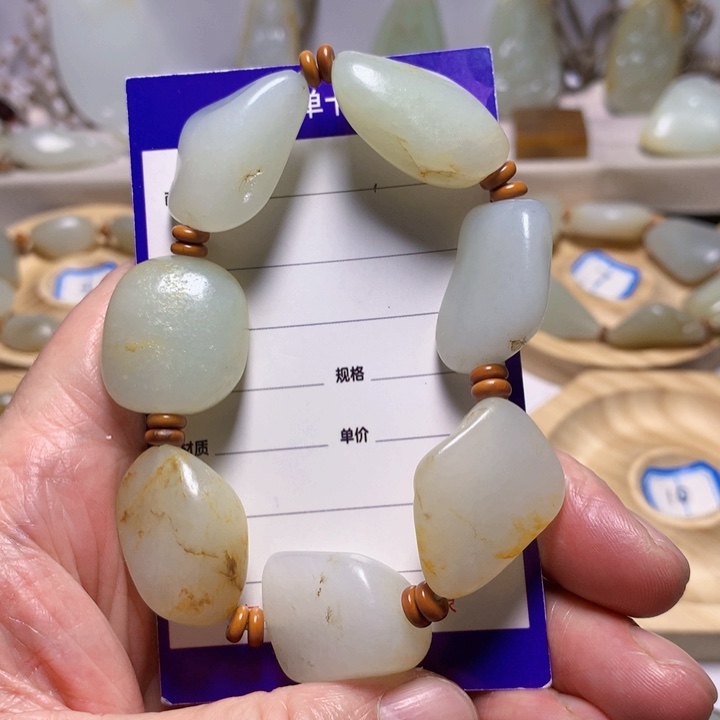 和田玉（白玉）手串未镶嵌