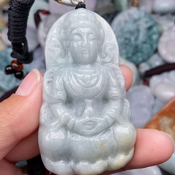 颈饰未镶嵌翡翠 翡翠
