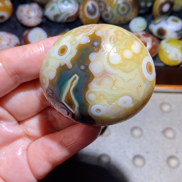 未镶嵌玛瑙/玉髓珠宝半成品29