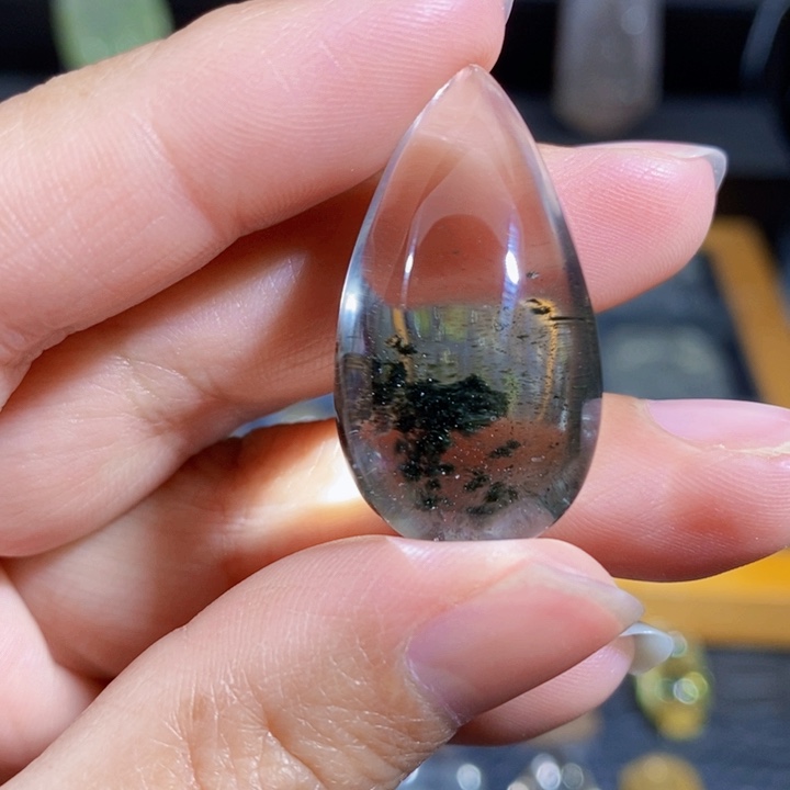 发晶颈饰未镶嵌吊坠