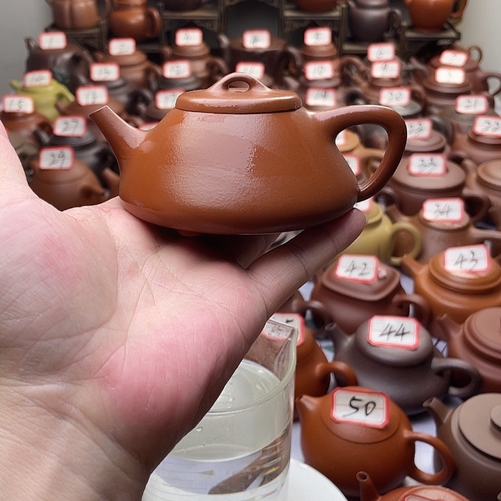 茶壶紫砂微瑕半手工