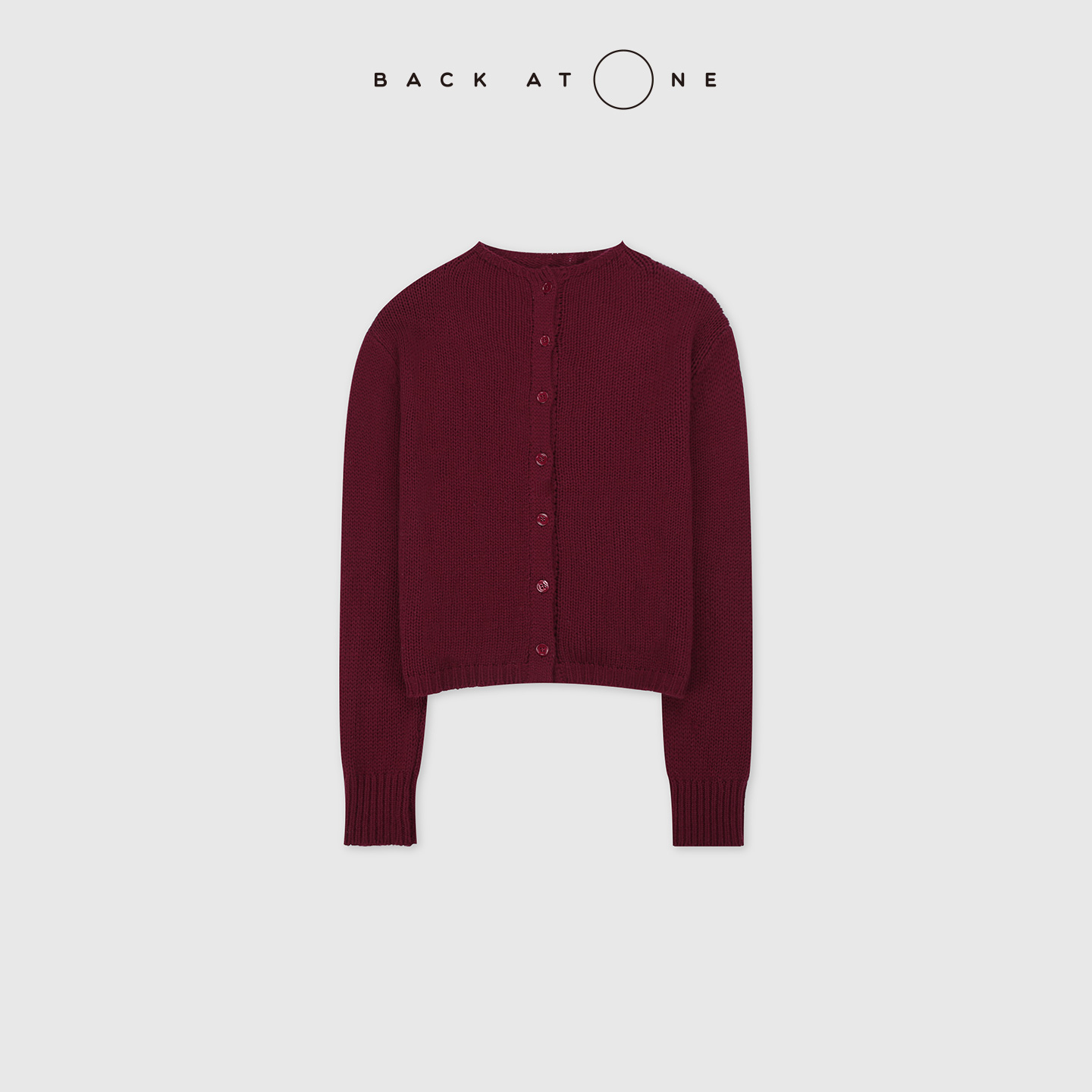 BACKATONE”一眼聚焦“时尚百搭羊绒针织开衫BFF-1AS536H-C