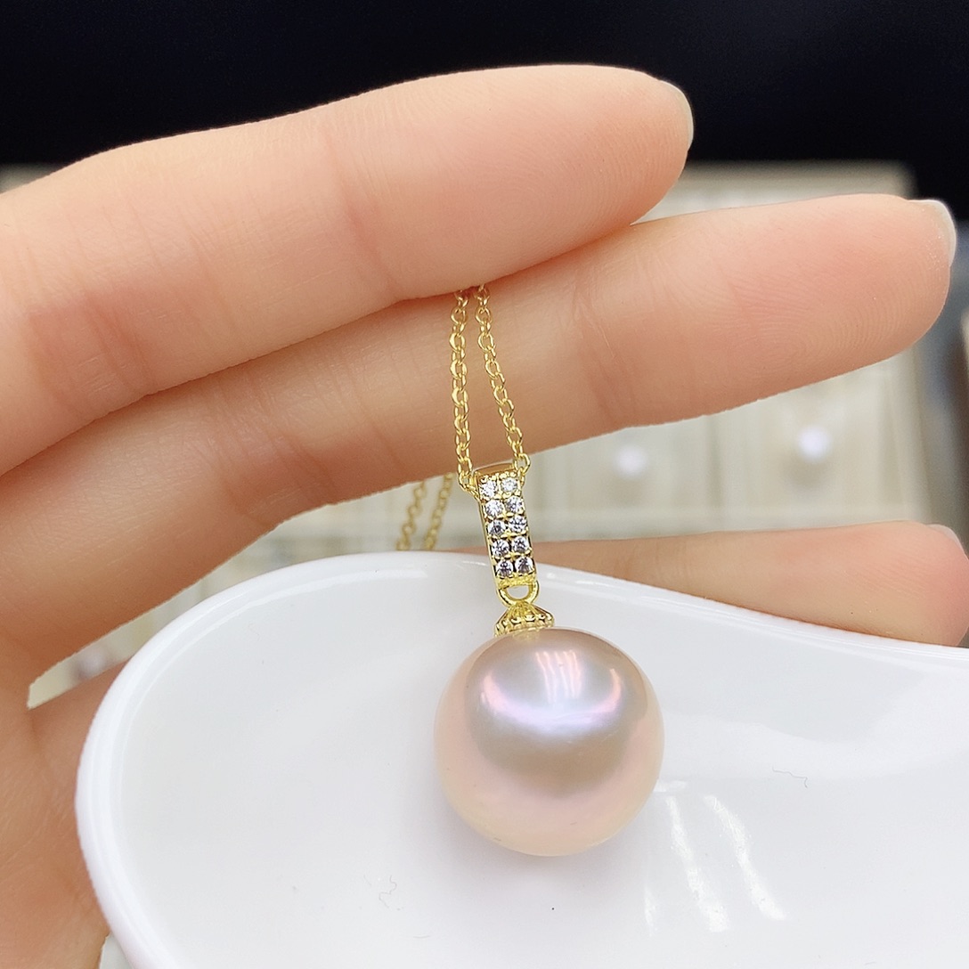 淡水珍珠颈饰合金