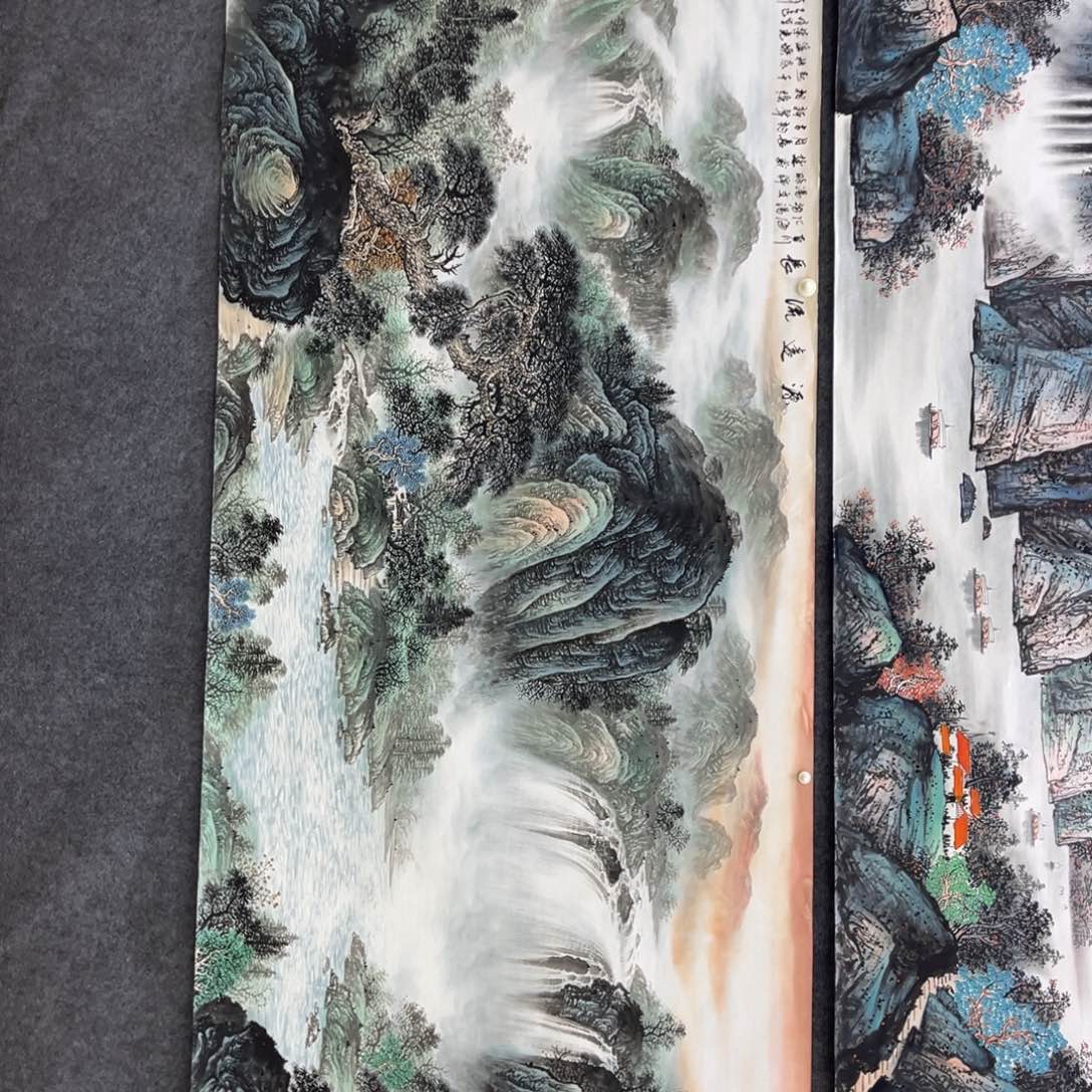明锐老师精品小八尺画心