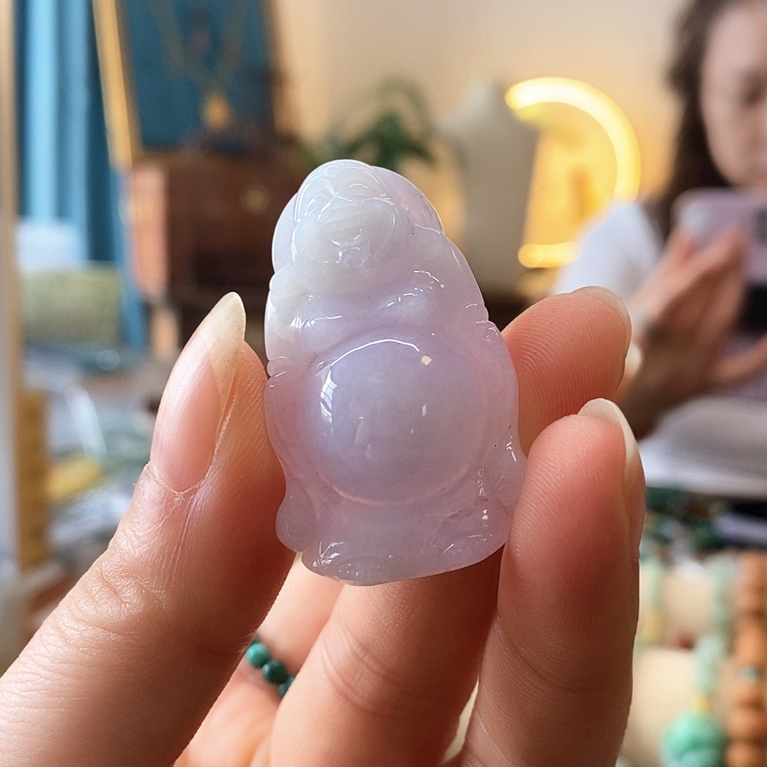 翡翠颈饰未镶嵌翡翠挂件