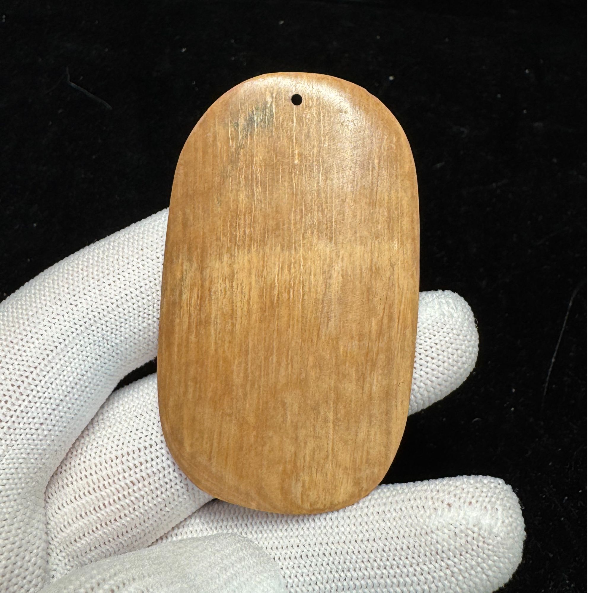 F8118天然猛犸牙牌子支持鉴定假一罚四