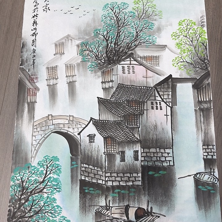手绘国画作品欣赏9999