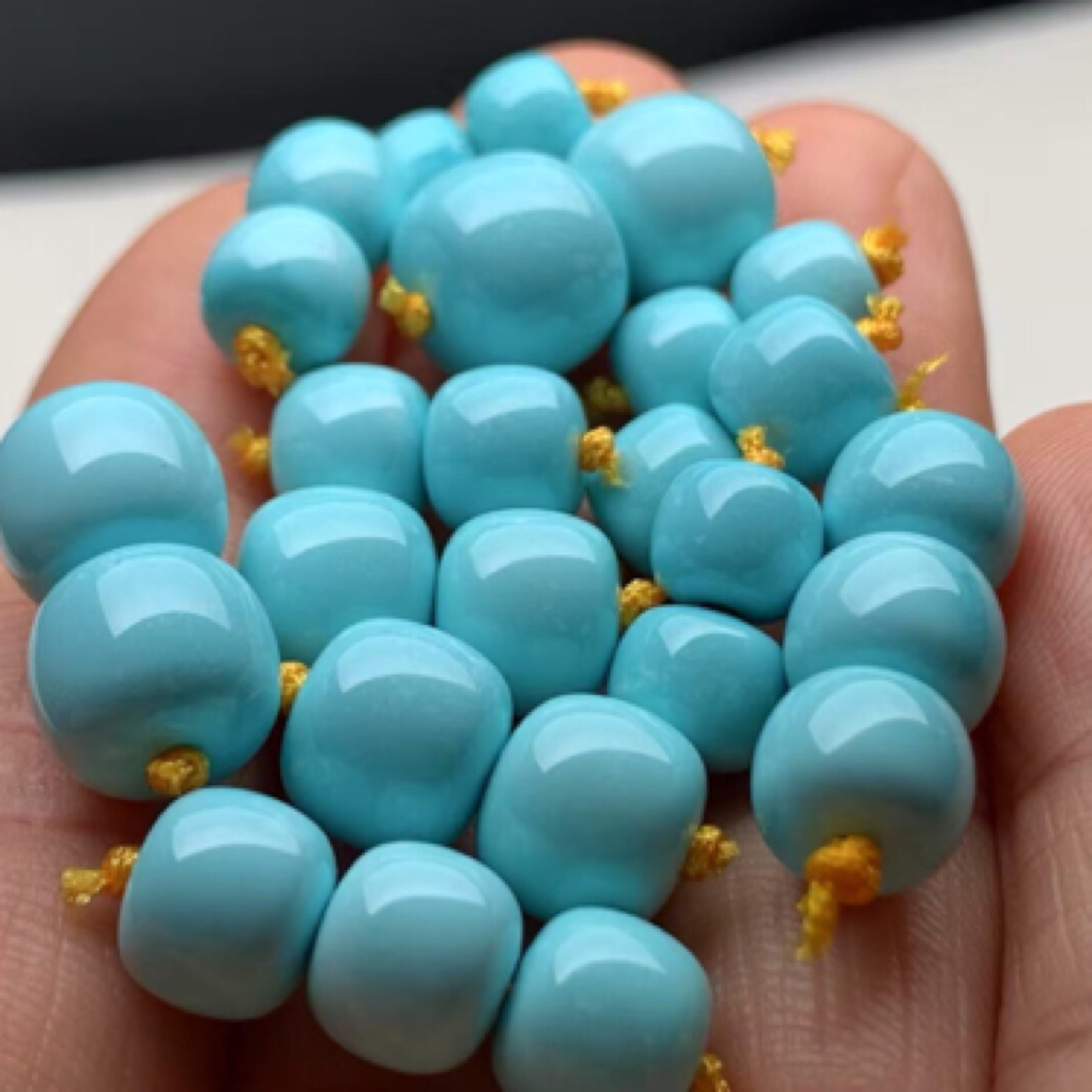 湖北十堰原生态原石原料DIY矿配珠老型散珠三通百搭