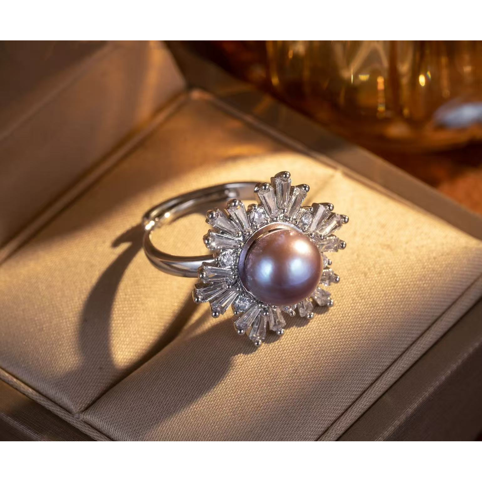 合金戒指 【专柜同款】掌上明珠轻奢正品戒指高端