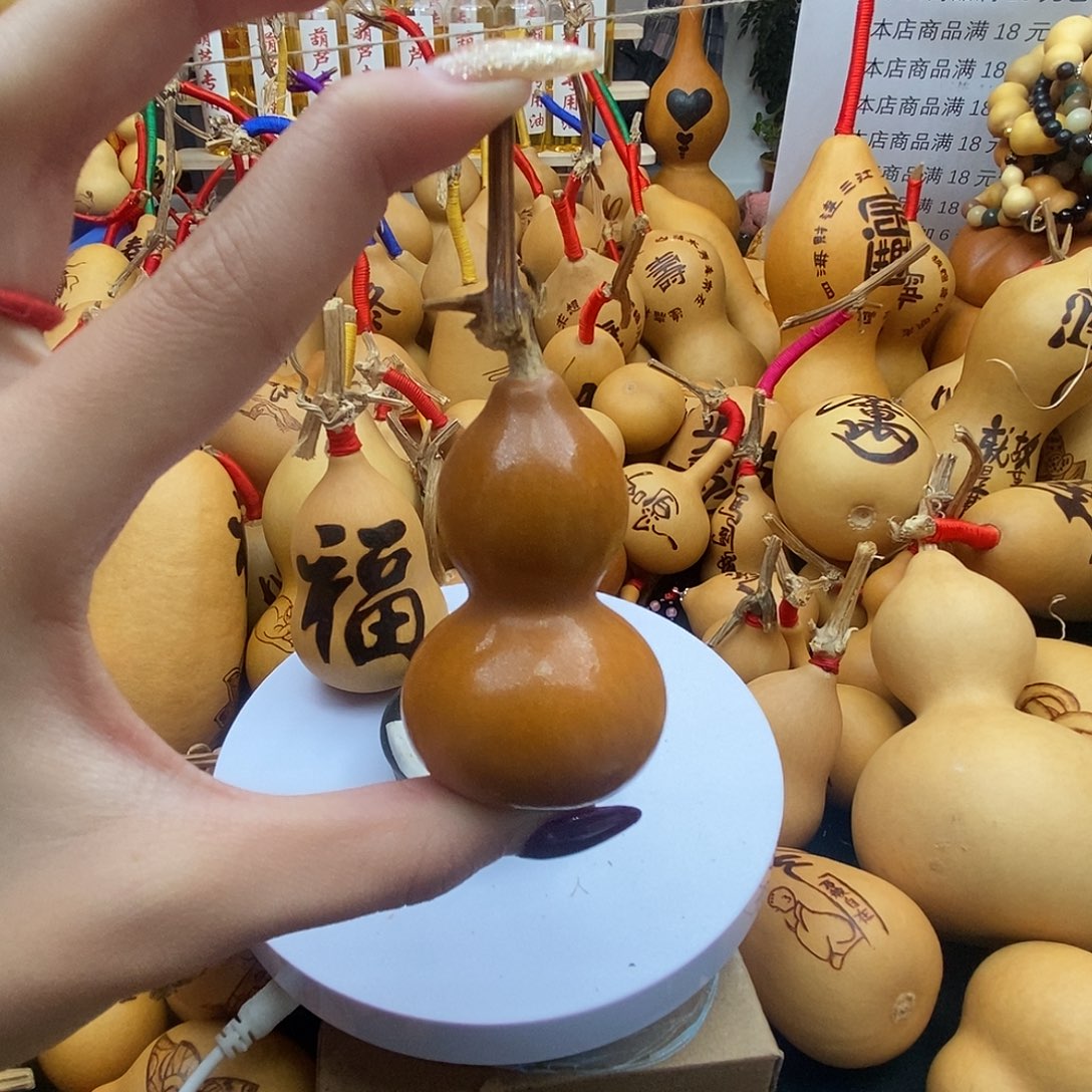 ****1香榧木葫芦工艺品