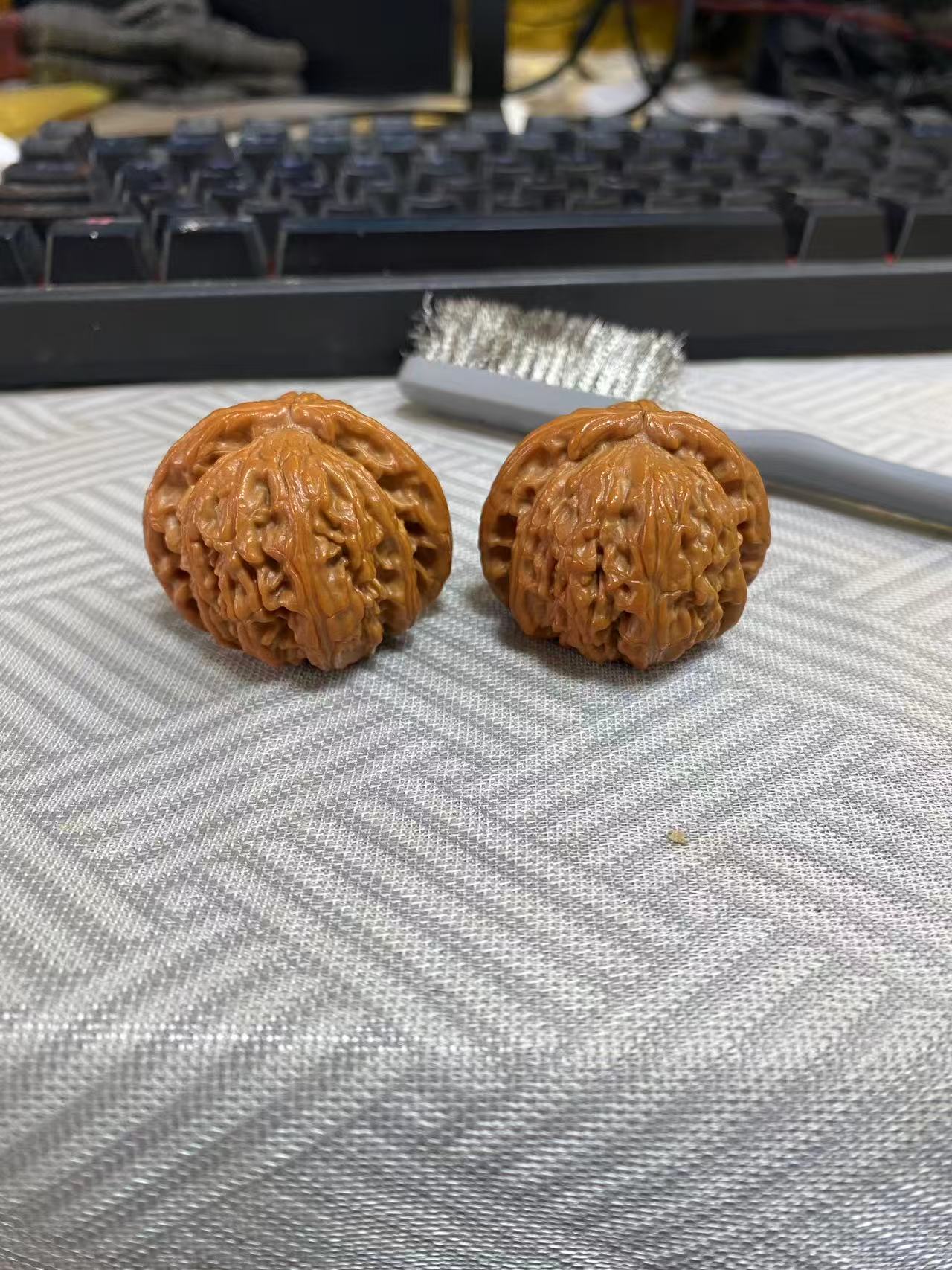 文玩核桃狮子头四座楼精品把玩盘玩手把件