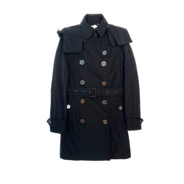 妃鱼/博柏利/尼龙/大衣/95新/z零二一九