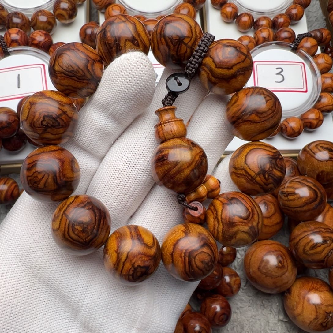 想***鱼黄花梨/降香黄檀手串/手链2.0黄花梨花萼手串