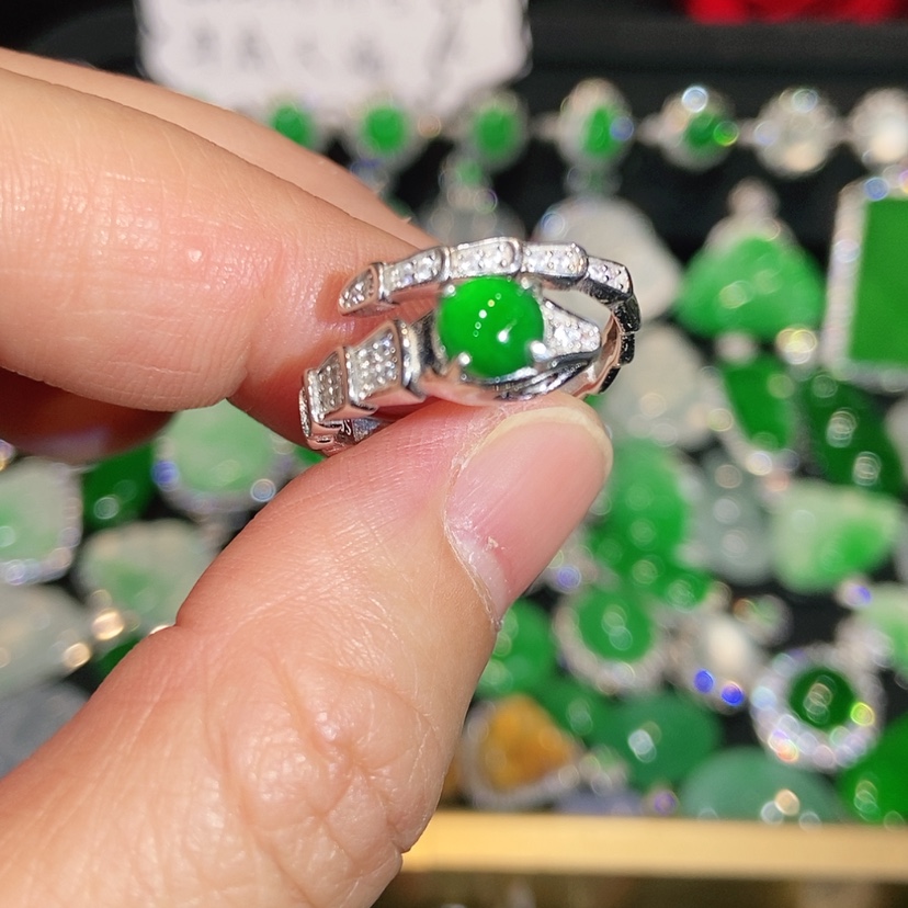 【闪购商品】未镶嵌戒指翡翠天然翡翠