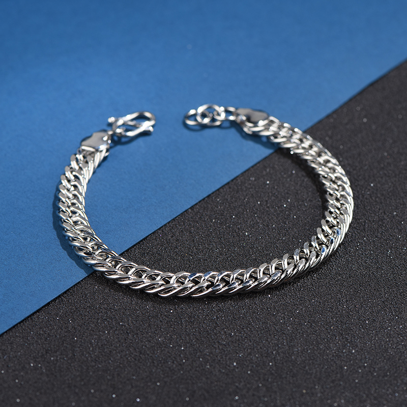 合金手链 时尚男士百搭潮流简约经典手链