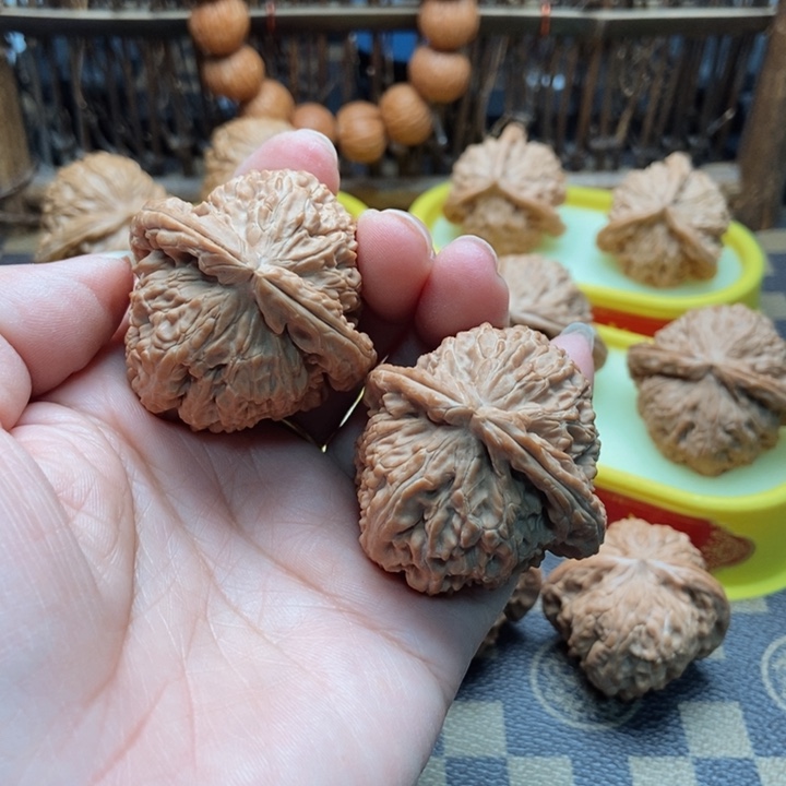 文玩核桃把件用****142白狮子