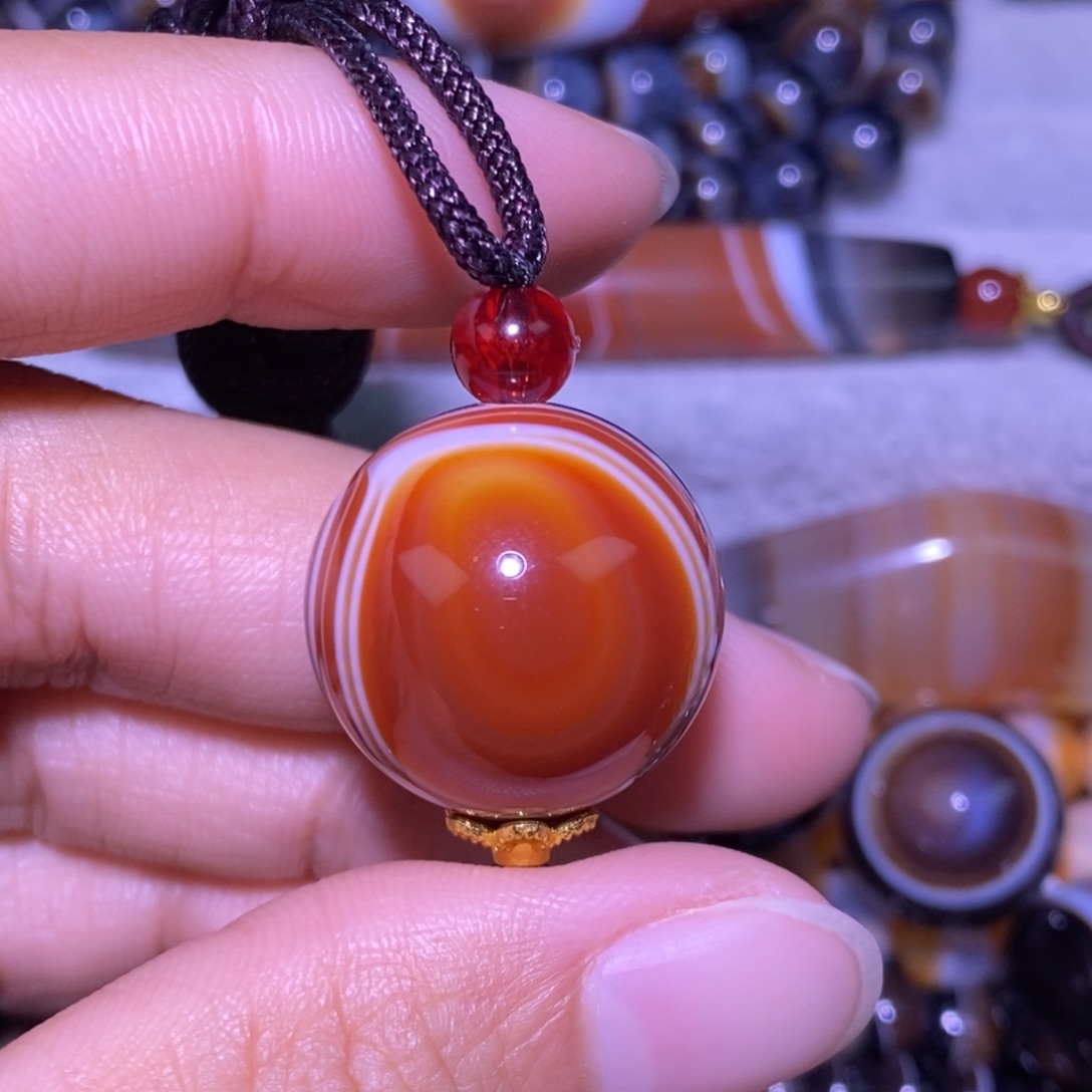 玛瑙/玉髓未镶嵌颈饰