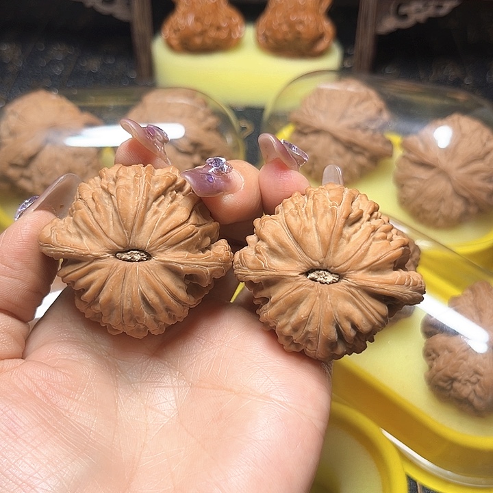 吊坠文玩核桃g***子44磨盘