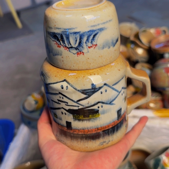 瓷片景德镇陶瓷手工手绘