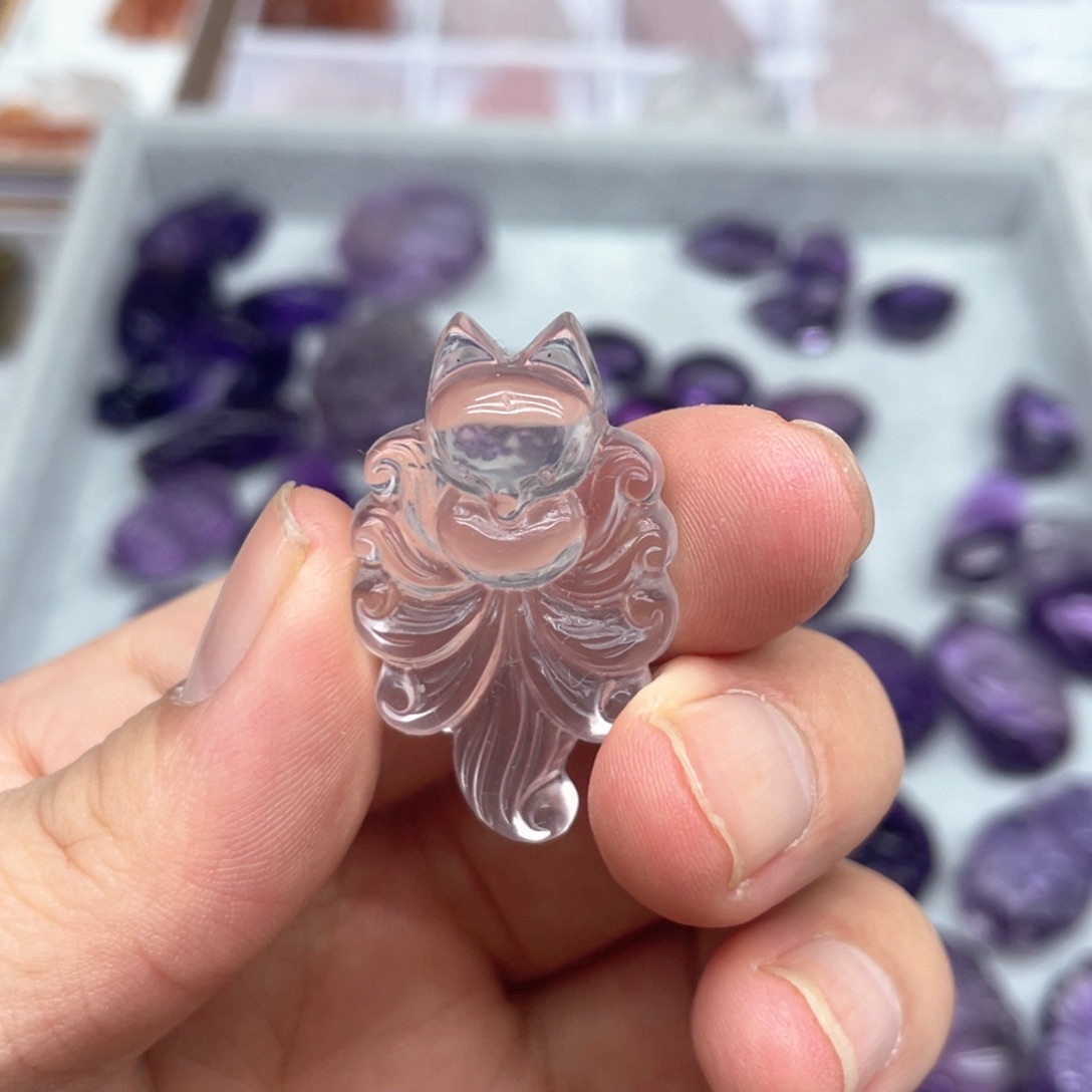 水晶吊坠(不含链)未镶嵌