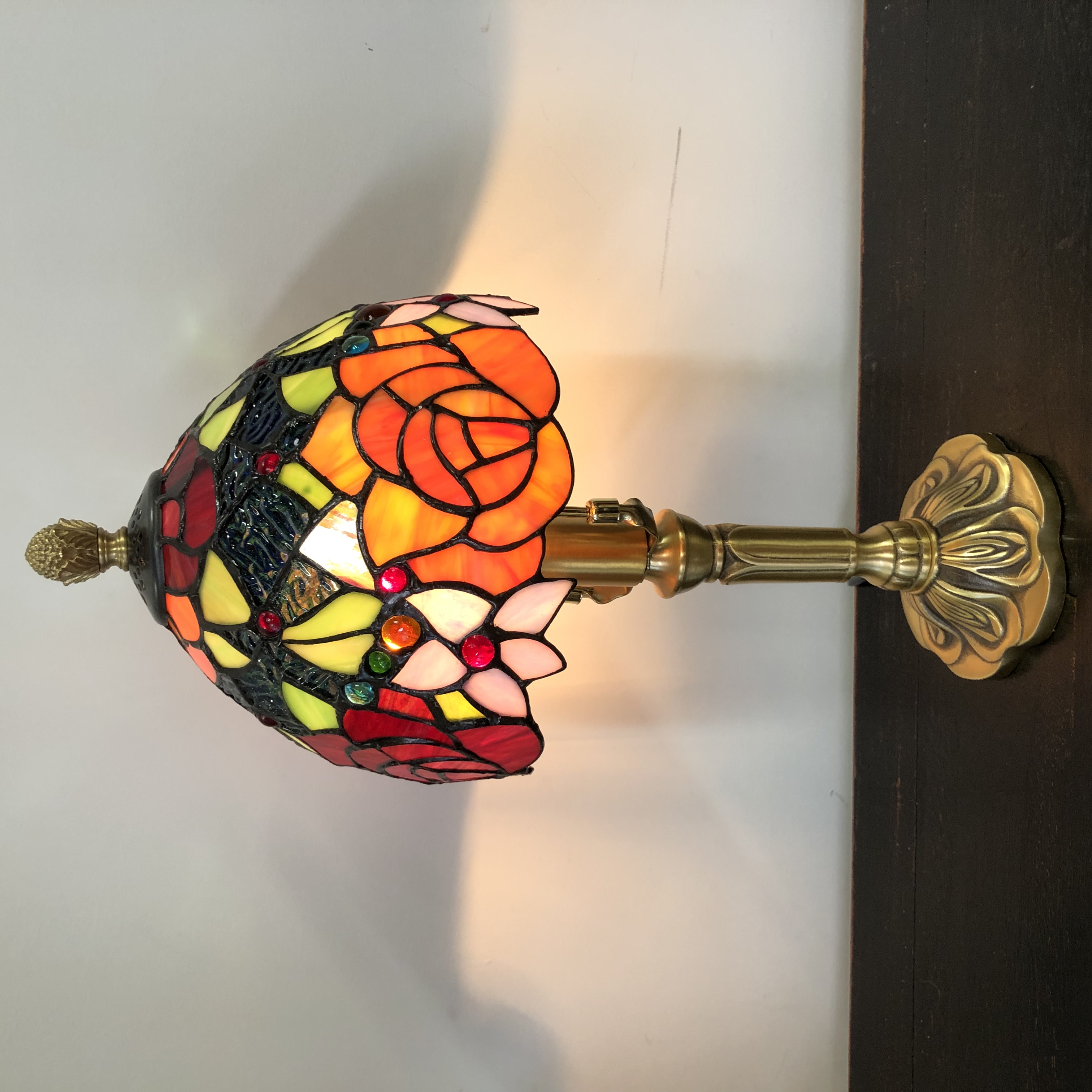 BORCH/博瑞奇蒂凡尼复古创意卧室彩色台灯氛围装饰摆件客厅09416