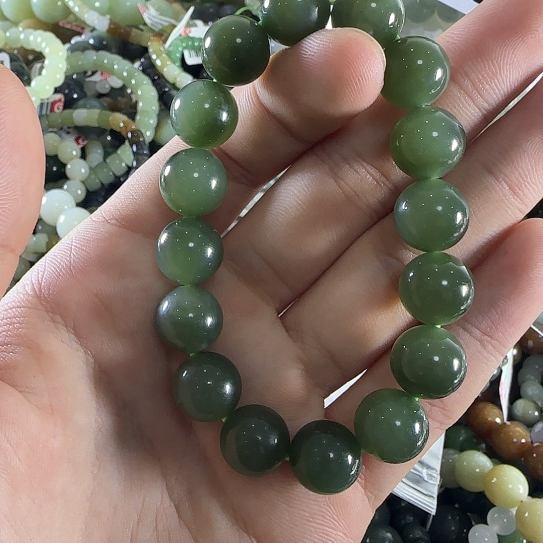 和田玉手链未镶嵌27