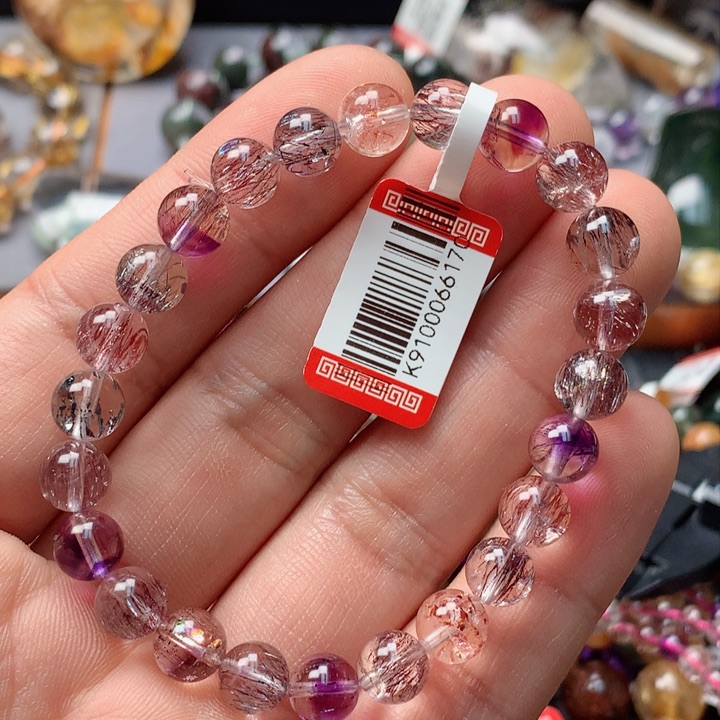 水晶手串未镶嵌天然