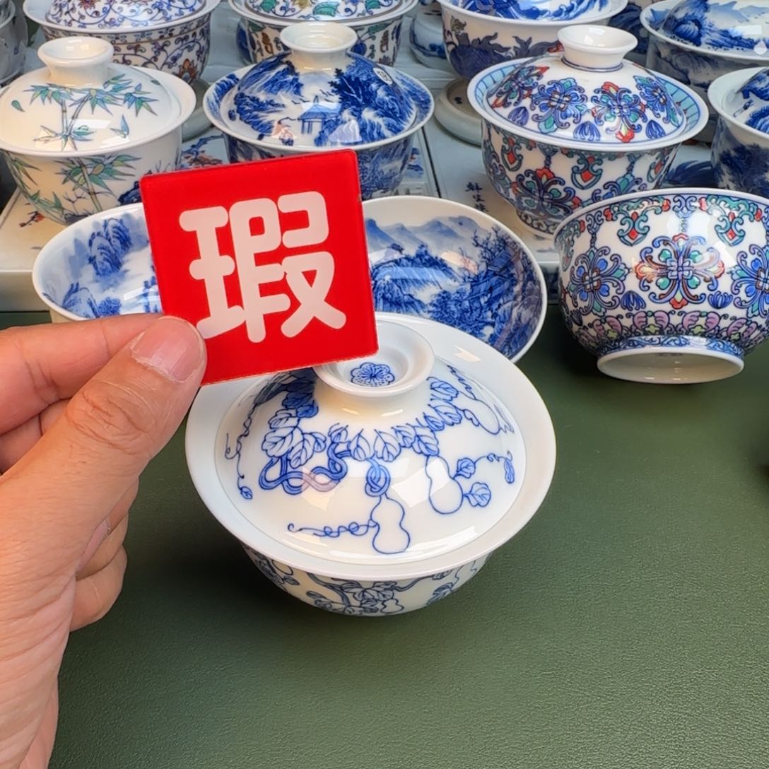 纯手绘纯手工茶具5