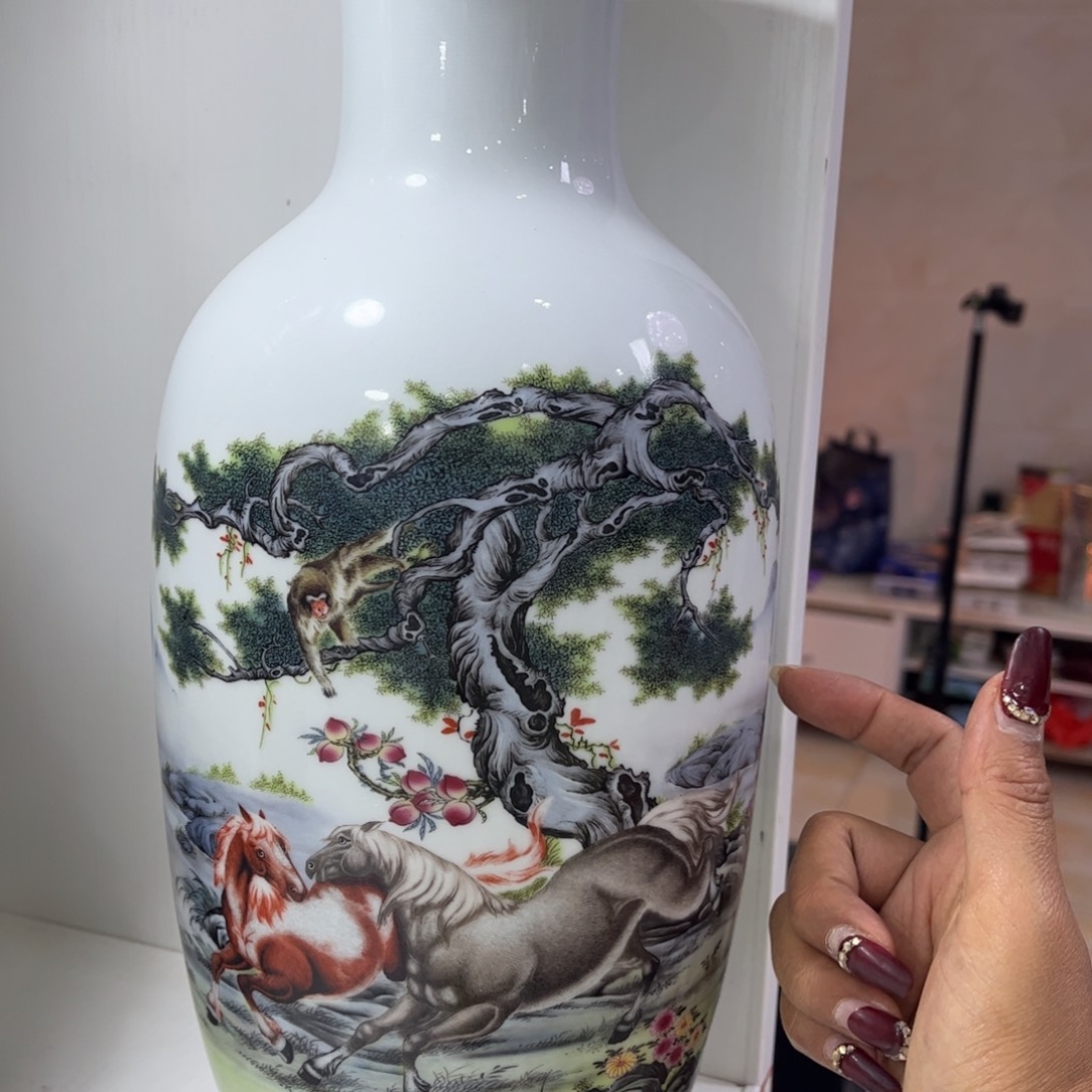 景德镇陶瓷花瓶摆件
